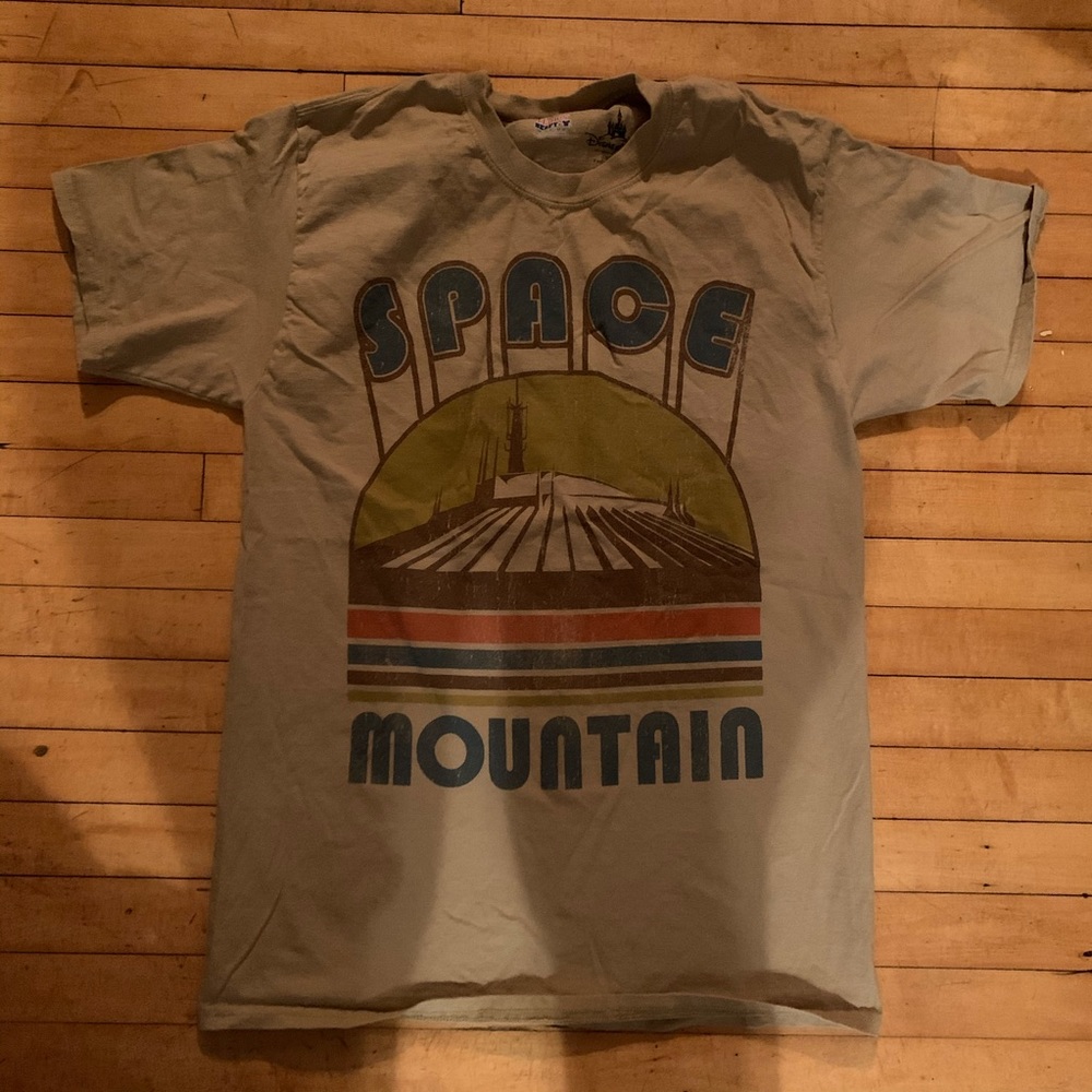 Space mountain shirt